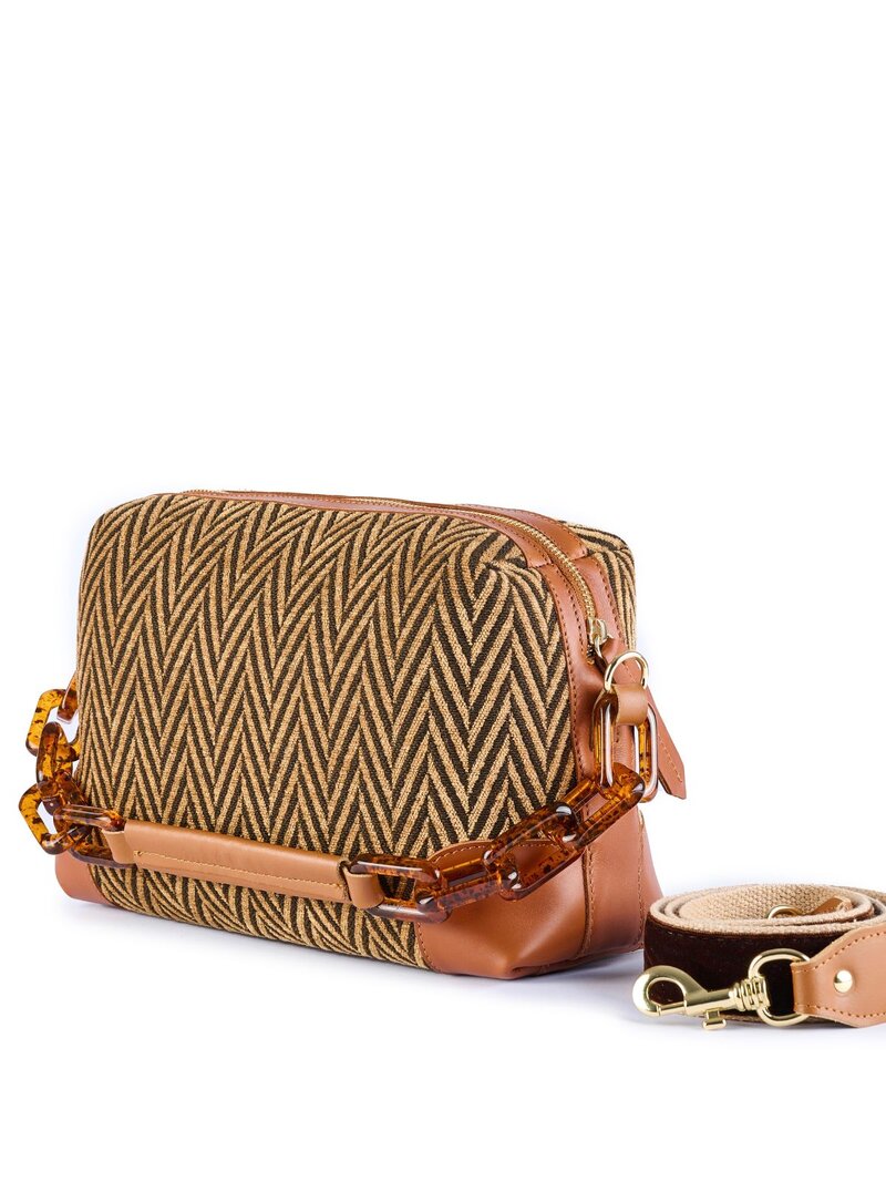 Via Mail Bag Crossbodytassen Cognac