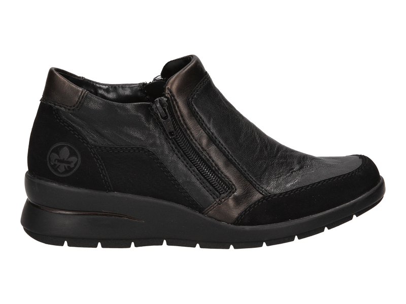 Rieker Mocassins Zwart