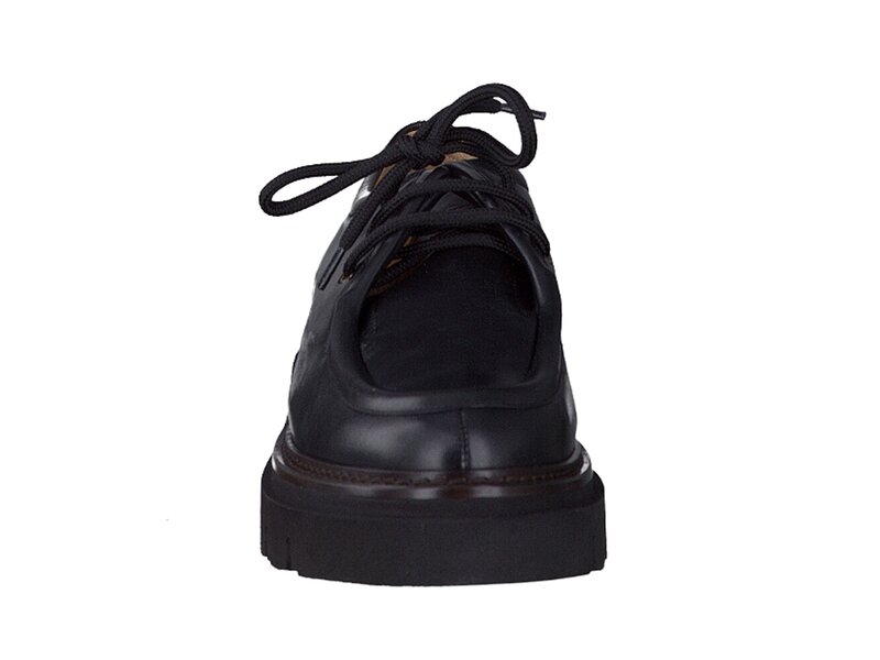 Luca Grossi Veterschoenen Zwart