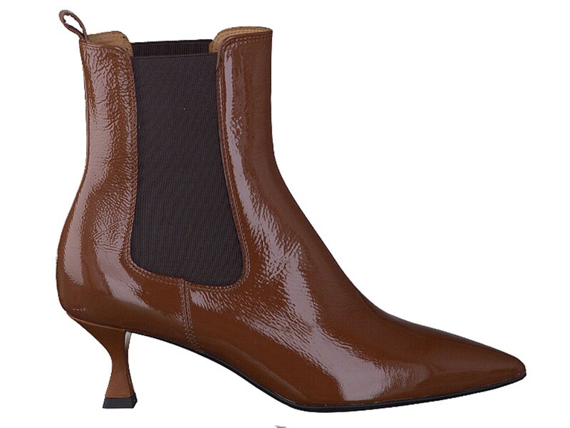 Isabelle Paris Boots Met Hak Bruin