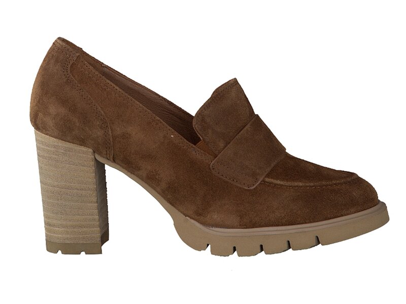 Paul Green Mocassins Cognac