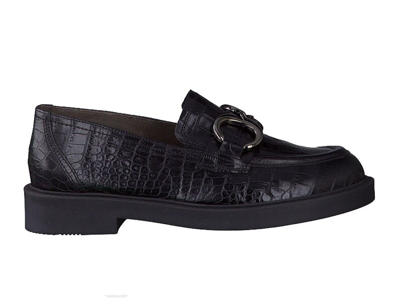 Paul Green Mocassins Zwart