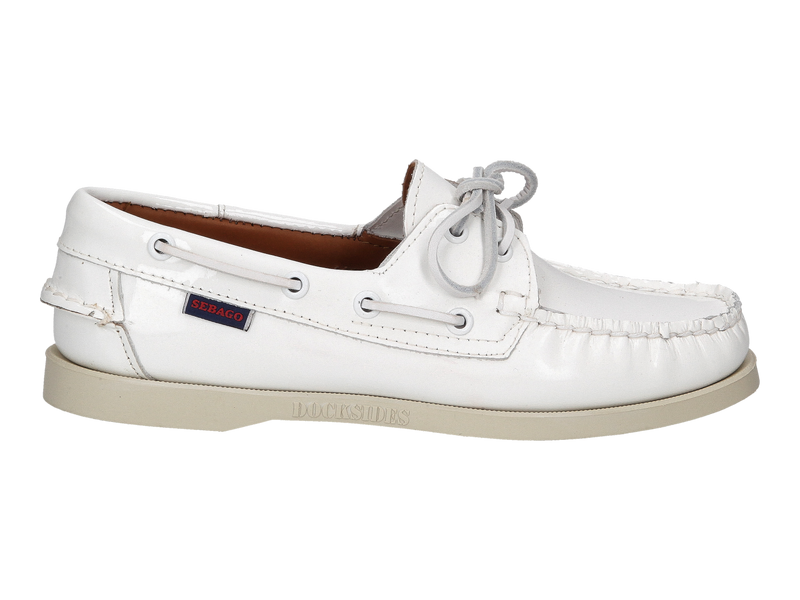 Sebago Docksides White