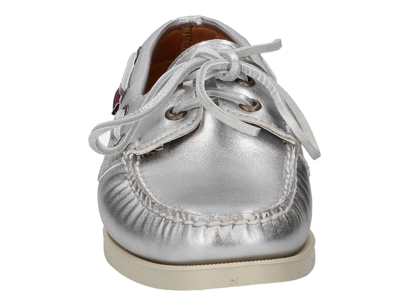 Sebago Docksides Silver
