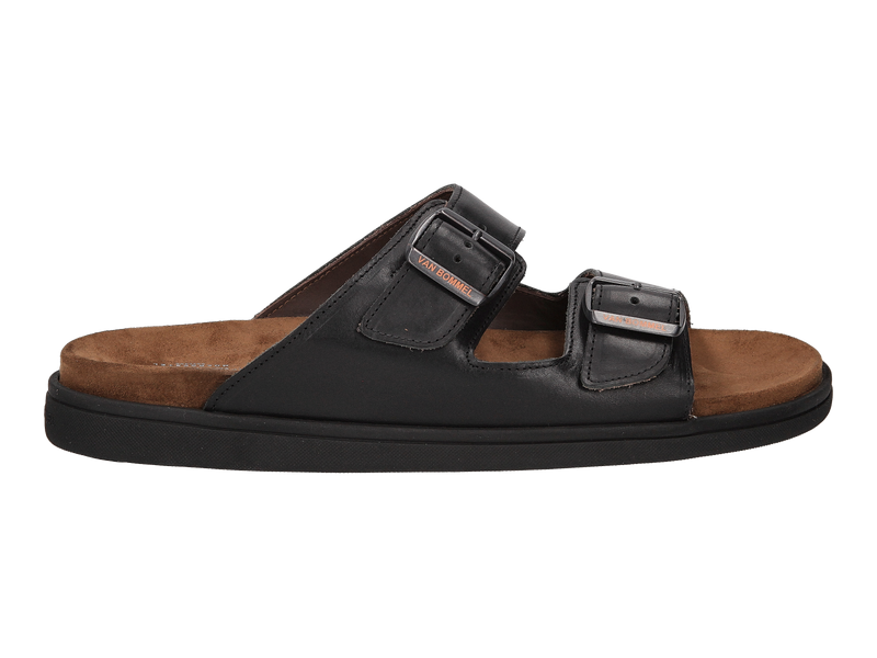 Van Bommel Slippers Zwart