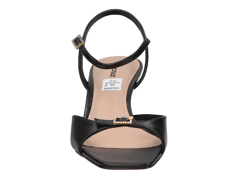 Lola Cruz Sandalen Zwart