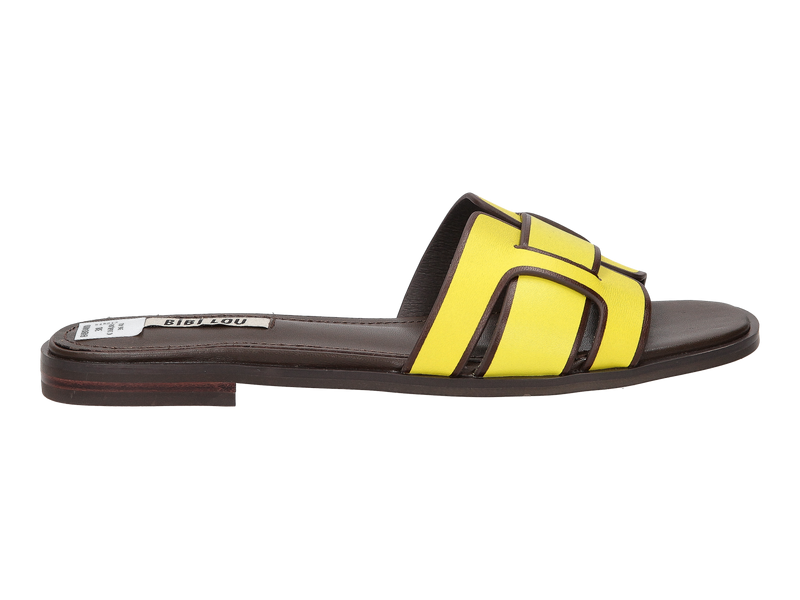 Bibi Lou Slippers Geel