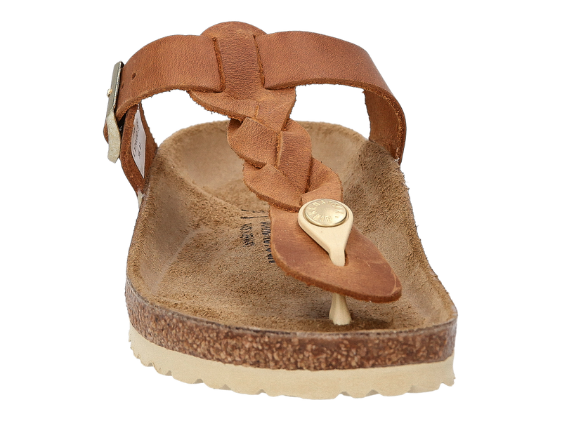 Birkenstock Tongs Cognac