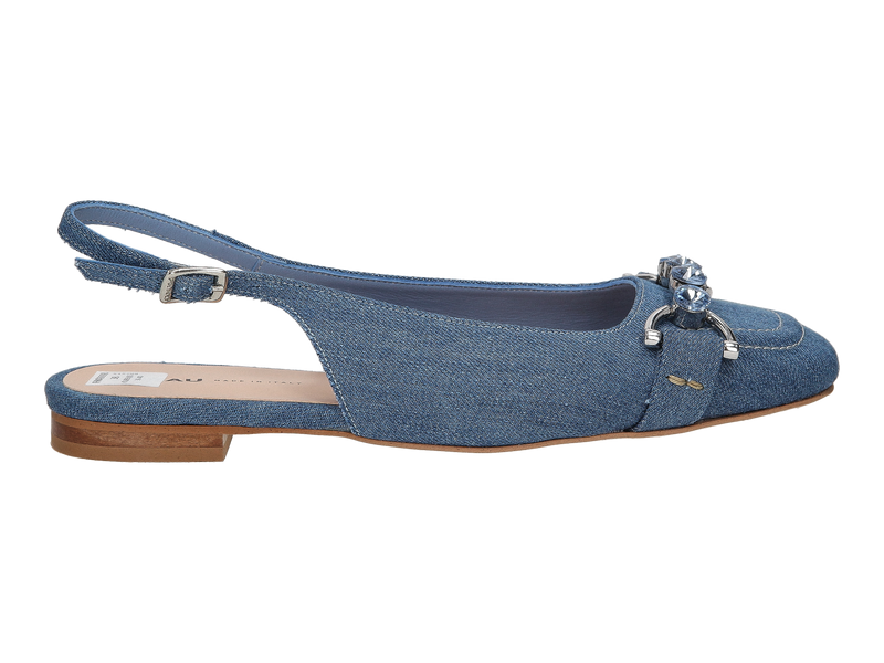 Frau Ballerines Bleu