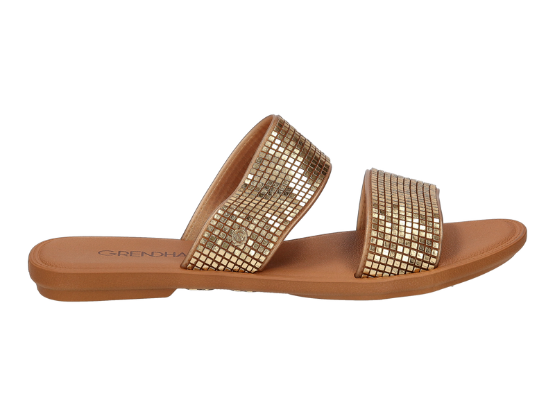 Grendha Slippers Goud
