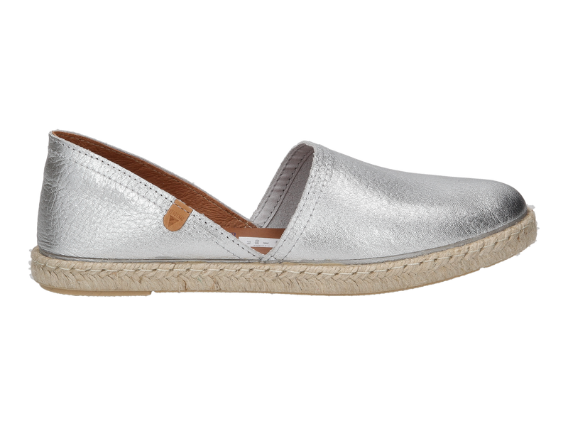 Verbenas Espadrilles Zilver