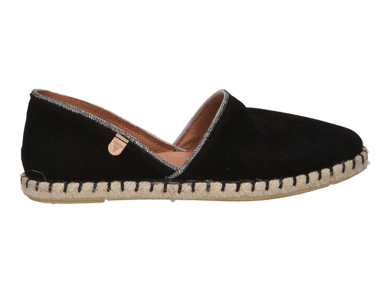 Verbenas Espadrilles Zwart