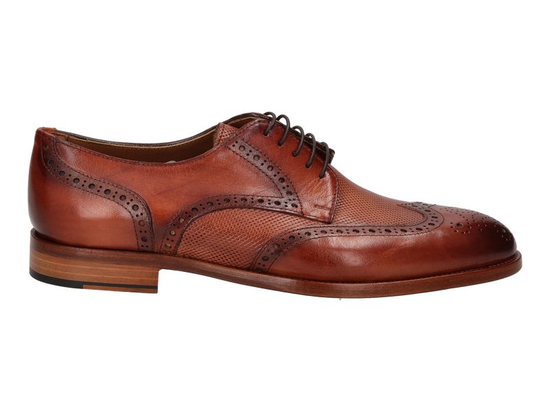 Flecs Chaussures à Lacets Cognac