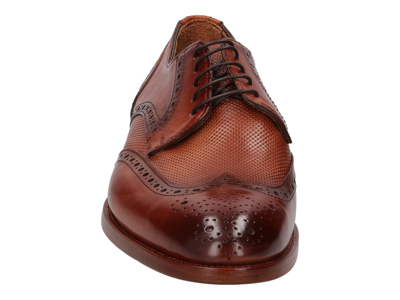 Flecs Chaussures à Lacets Cognac