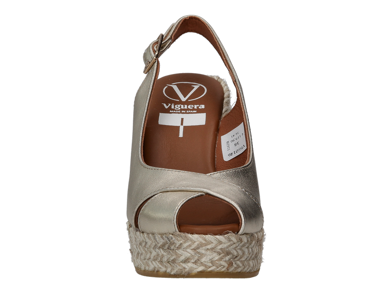 Viguera Espadrilles Or