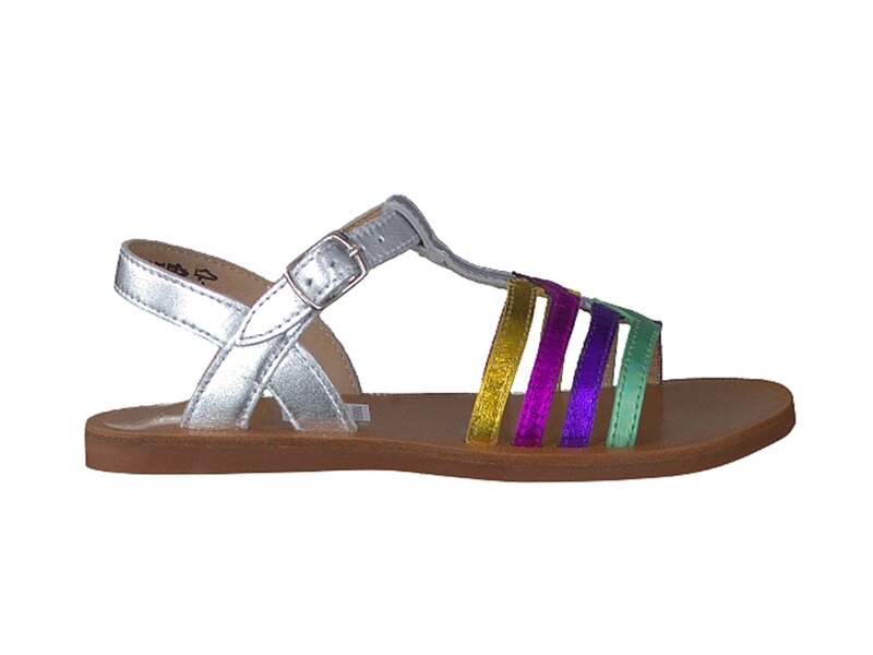 Pom D'api Sandales Argent