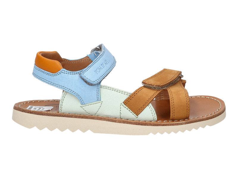 Pom D'api Sandales Cognac