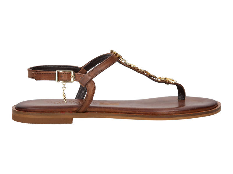 Caryatis Sandalen Bruin