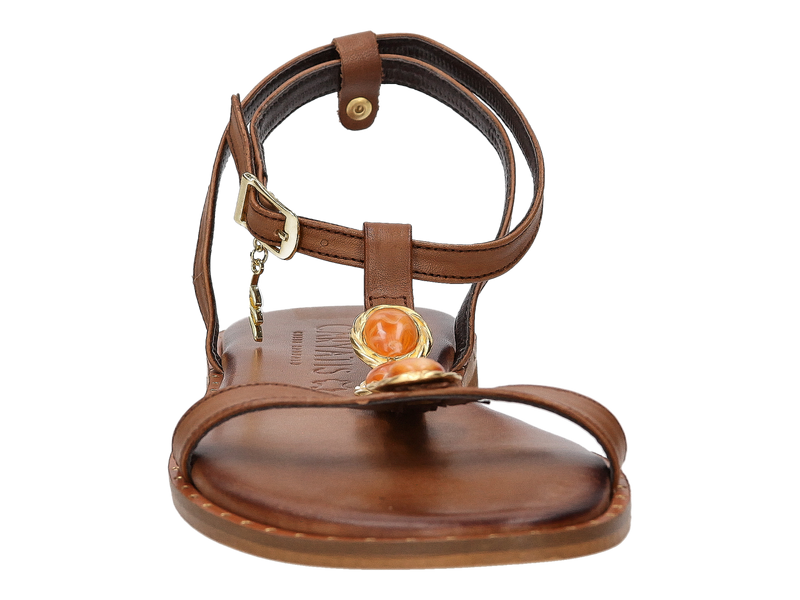 Caryatis Sandalen Bruin