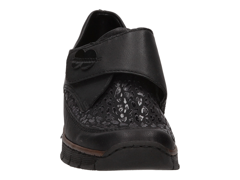 Rieker Velcro Shoes Black