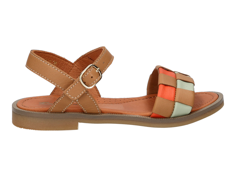 Romagnoli Sandalen Cognac