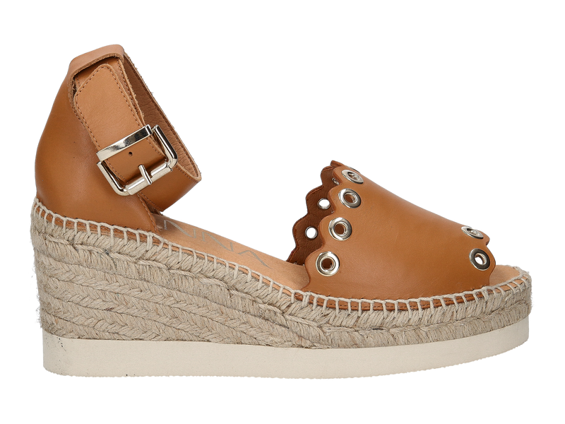 Kanna Espadrilles Cognac