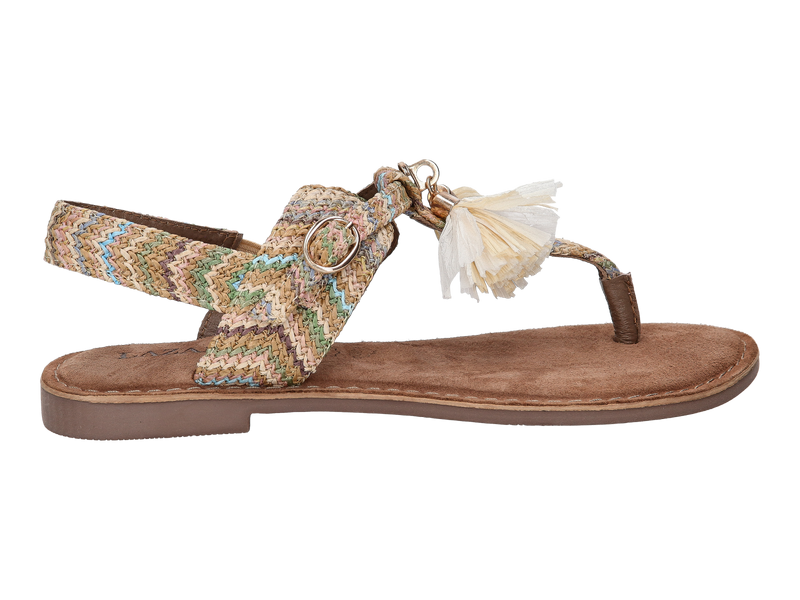 Lazamani Sandalen Beige
