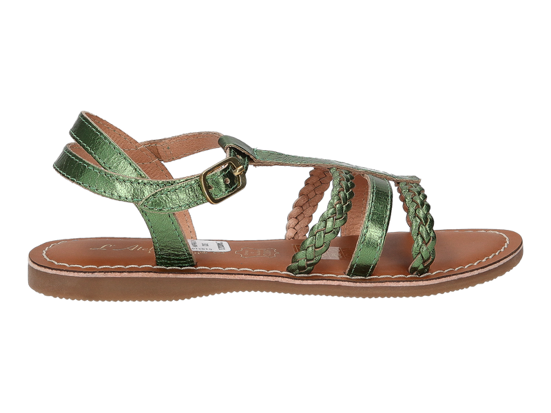 L'atelier Tropezien Sandalen Groen