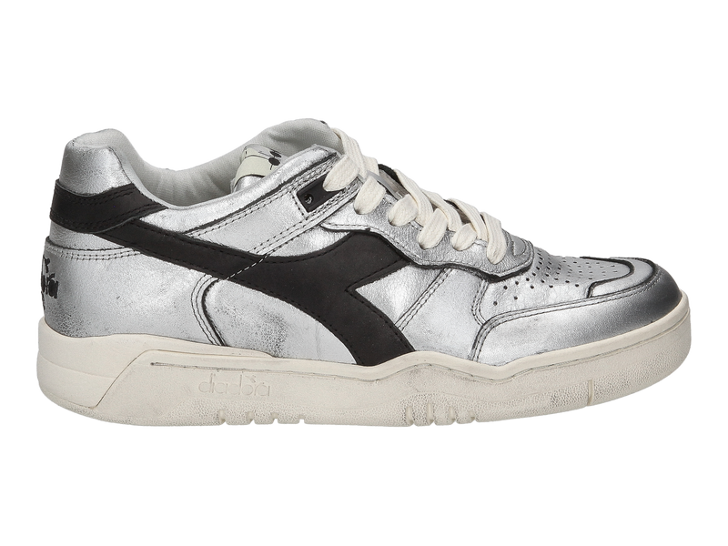 Diadora Heritage Baskets Argent