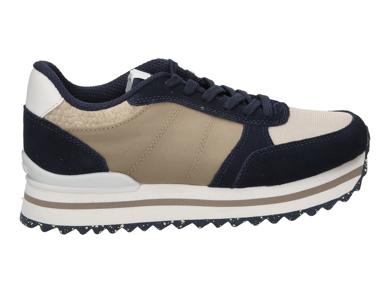 Woden Sneakers Blauw