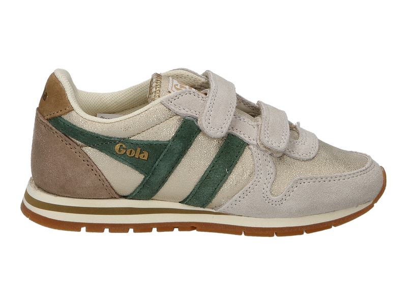 Gola Chaussures à Velcro Or