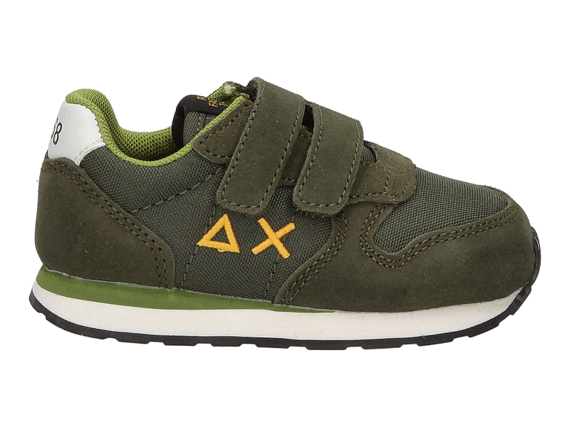 Sun 68 Chaussures à Velcro Kaki