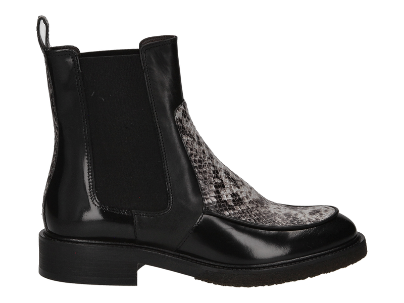 Billi Bi Boots Met Hak Zwart