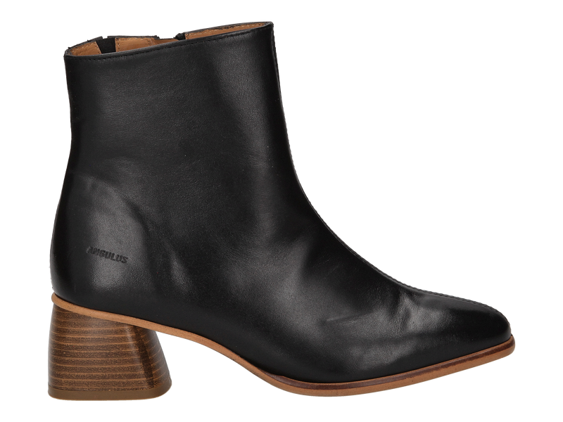 Angulus Boots Met Hak Zwart
