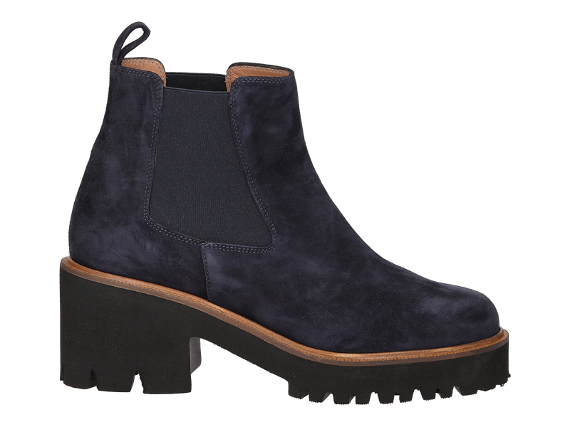 Cervone Boots Met Hak Blauw
