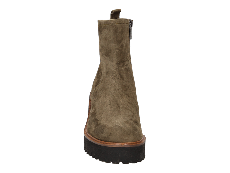 Cervone Boots Met Hak Groen