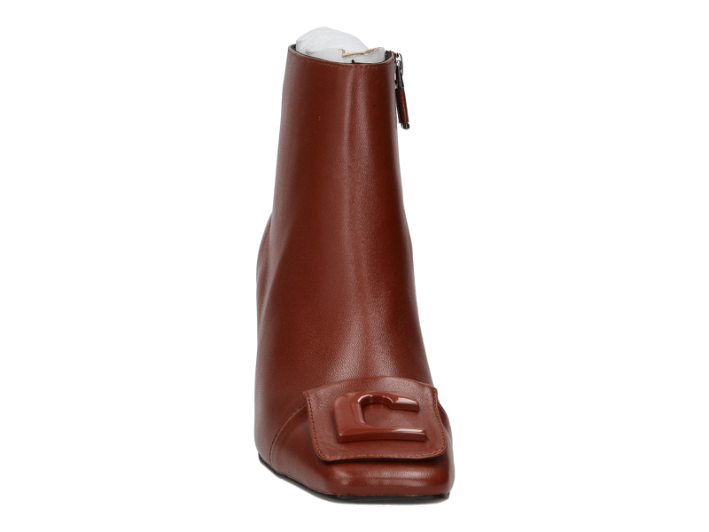 Lola Cruz Boots Met Hak Cognac