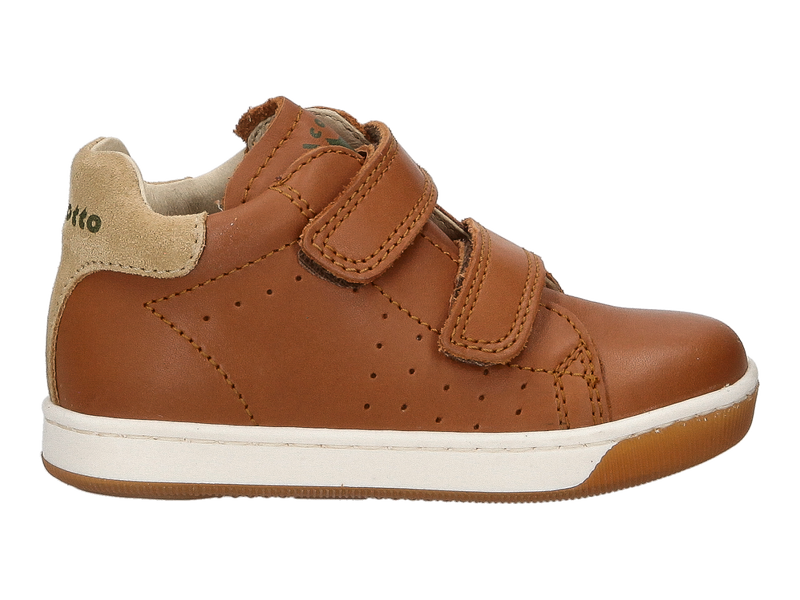 Falcotto Chaussures à Velcro Cognac