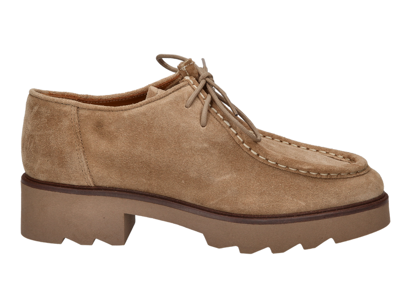 Ctwlk Veterschoenen Beige