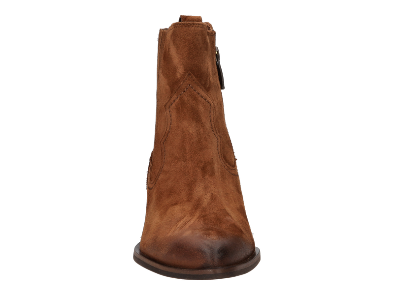 Paul Green Boot With Heel Cognac