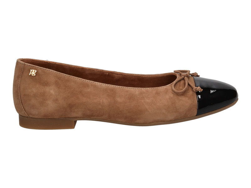 Paul Green Ballerinas Cognac
