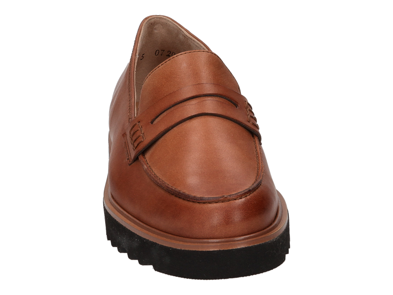 Paul Green Mocassins Cognac