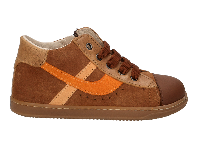 Beberlis Veterschoenen Cognac