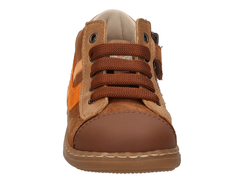 Beberlis Veterschoenen Cognac