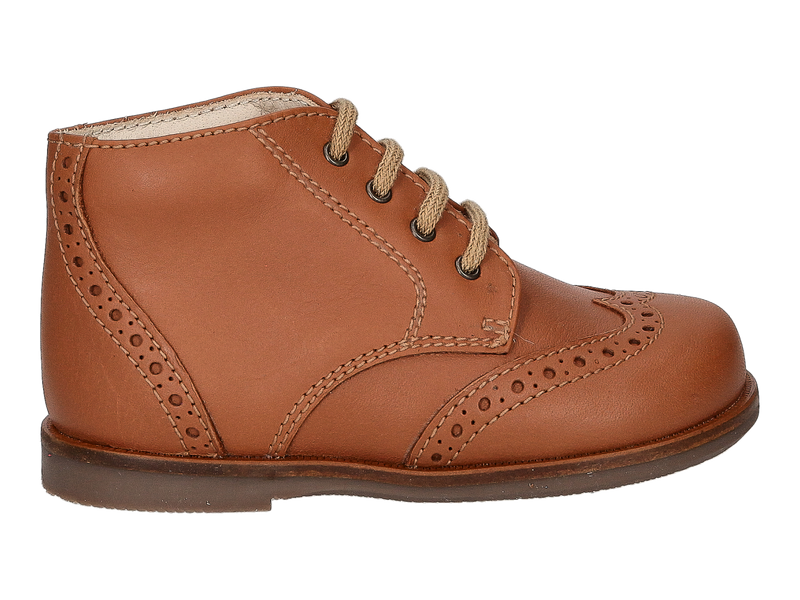 Beberlis Veterschoenen Cognac