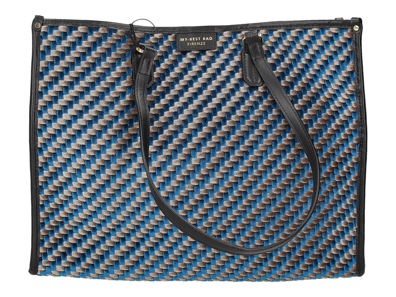 My-best Bag Shoppers Blauw