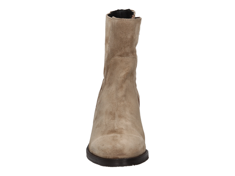 Piedi Nudi Boots Met Hak Taupe