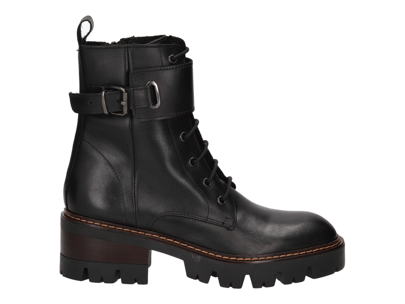 Debutto Donna Boots Met Hak Zwart
