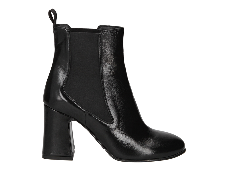 Donna Lei Boots Met Hak Zwart