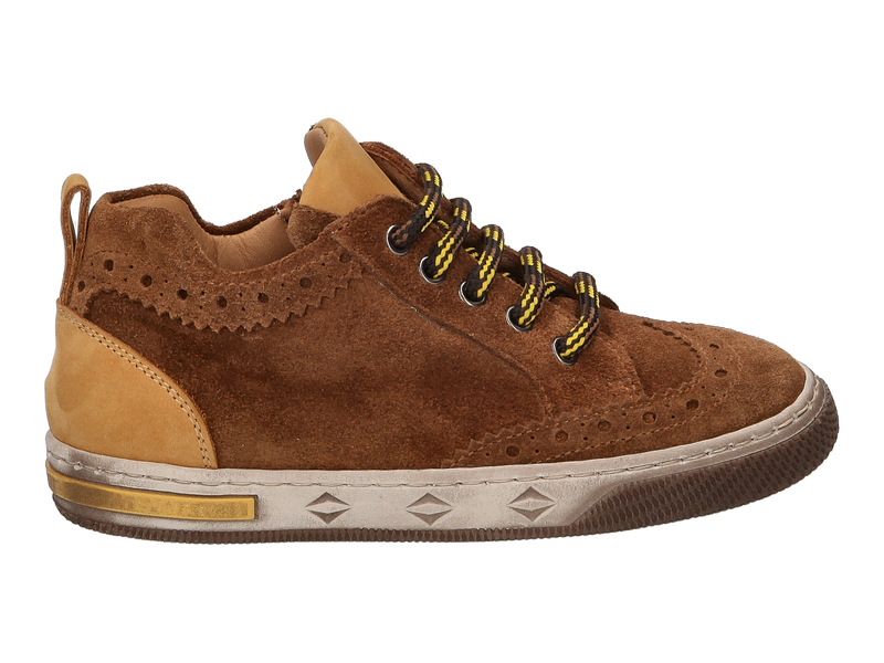 Zecchino D'oro Chaussures à Velcro Camel